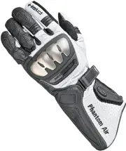 Held Phantom Air perforated Motorcycle Gloves, black-white, Size 2XL for Men Black White