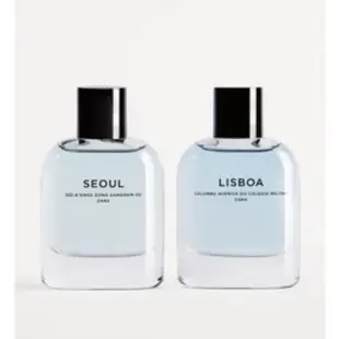 Man Perfume  ZARA SEOUL + LISBOA 香水禮盒 男性淡香水 100ml*2 Zara男香