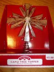 Capiz Tree Topper (Christmas Tree) - NEW