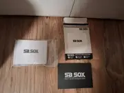 SB SOX Compression Arch Foot Sleeves Support Pain Relief Recovery MED Black Pair