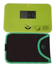 Newline NY Trip Protective Sleeve and Super Mini Minimum Travel Bathroom Scale S