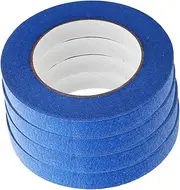 GETAJGHSD 4rolls Masking Tape for Painting Non Residue Adhesive Crepe for Car Edges Trim Easy Removal for Professional Painters Projects
