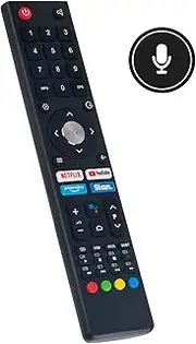 [ALLIMITY] GCBLTV02BDBBT Replacement Voice Remote Control fit for Kogan Series 9 R93T Series Smart HDR 4K LED TV R93T KALED40R93STA KALED50R93STA KALED55R93STA