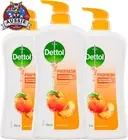 Profresh Shower Gel Body Wash, Peach Burst, 950ml x 3 Pack