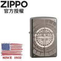 在飛比找PChome24h購物優惠-ZIPPO Black Ice® Compass 黑冰防風打