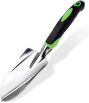 Garden Trowel & Hand Wide Shovel Pointed with Soft Rubberized Non-Slip Ergonomic