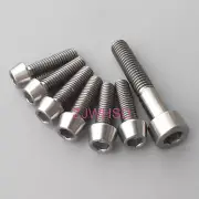 7pcs Ti Titanium Bolt Screw Kit M5 Conical & M6 Square for Headset Cap Stem FSA