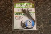 Mustad 39928NP-BN Size 10/0 Octopus Inline Wide Gap Circle Hooks Pack of 5