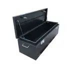 122 x 40 x 35cm Black Flat Aluminium Top Ute Tool box Truck Trailer Toolbox