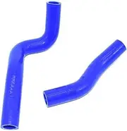 Rynplex 2PCS Motorcycle Radiator Hose Water-Cooled Pipes Coolant Cooling Tube Ninja400 Z400 2018-2021 2019 Motorcycle Coolant Hose