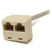 StarTech 2-to-1 RJ45 Splitter Cable Adapter, F/M - RJ45SPLITTER
