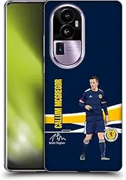 Head Case Designs Officially Licensed Scotland National Football Team Callum McGregor Players Soft Gel Case Compatible with Oppo Reno10 Pro+