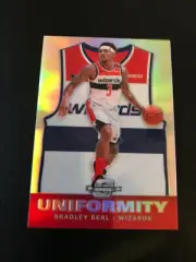 Bradley Beal 2019-20 Panini Contenders Uniformity Silver Prizm Wizards SP