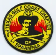 Texas Gulf Coast Chapter of SPAAMFAA Fire Patch Texas TX v2