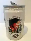 Coca Cola Can Santa Canister 75th Anniversary Coke Christmas Cookie Jar