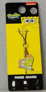Nickelodeon Spongebob Squarepants Phone Charm | Featuring Gary and Krabby Patty