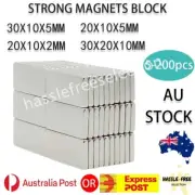 Super Strong Neodymium Cuboid Magnets Rare Earth Block Rectangle Disc 10-100pcs