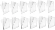 KICHOUSE 12pcs Double Sided Stickers Home Supplies Tacky Double-Sided Tape Mounting Sticky Putty Car Posters Wall Seamless Hook Decorative Tape Strong Fixed Paste Entrained PVC Square