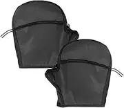 Motorcycle Handle Bar Muffs | Bike Handlebar Mitts,Waterproof Oxford Sun-Proof Heat Insulation Non-Slip Ventilation Cover for Electric Car