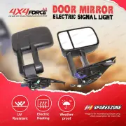 2 x Door Mirrors with Electric Signal Light On Cover for VW Amarok 2009-2023