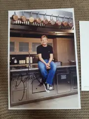 Gordon Ramsay Signed Picture Internationally Renowned Chef
