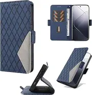 Compatible with Google Pixel 6 Pro 5G Cover,Compatible with Google Pixel 6 Pro 5G PU Leather Card Slot Magnetic Closure Flip Stand Wallet Protective Case Blue