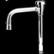 T&S Brass B-0405-02 5-3/4" Vacuum Breaker Rigid Spout w/ Stream Regulator