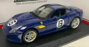 1/18 Burago Ferrari California T Blue 70th Anniversary 18-76104 NC1122