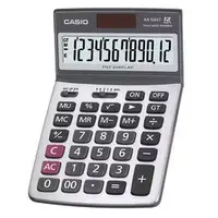 在飛比找樂天市場購物網優惠-CASIO 12位元仰角桌上型計算機 AX-120ST【九乘