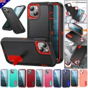 For iPhone 16e 15 Pro Max 14 13 12 11 Defender Case Heavy Duty Shockproof Cover