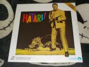 Hatari! NEW SEALED Laserdisc LD John Wayne Howard Hawks Hardy Kruger FreeShip$50