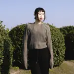 SOMOS_03｜隨性簍空針織套衫 THROWBACK RIBBED KNIT TOP