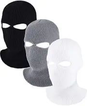 Blulu 3 Pack Ski Masks, Set of 2, Sunproof, Outdoor Use