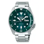 Seiko Automatic Green & Silver Watch SRPD61 Stainless Steel Auto 4954628232151