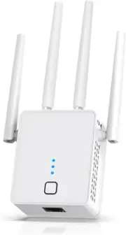 Amplificador De Señal WiFi Largo Alcance Para 52 Dispositivos Repetidor 1200Mbps
