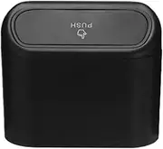 Car Home Trash Can Rubbish Dust Bin Garbage Waste Basket Case Organizer Holder 1L