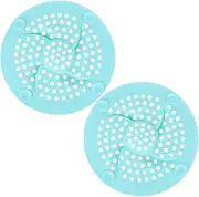 Kitchen Sink Drain Cover 2 Pack Silicone Sink Plug Strainer for Kitchen Bathroom Laundry and Workshop