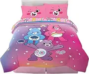 Franco Kids Bedding Super Soft Microfiber Comforter and Sheet Set, 5 Piece Full Size, Care Bears