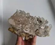 Himalayan Quartz Cluster Natural Crystal, 150x125mm