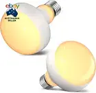 75W E27 Reptile Heat Lamp Bulbs, Dimmable UVA Basking Daylight Spot Bulb, R80 Te