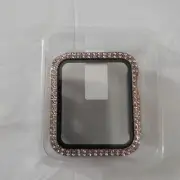 Apple Watch Protective Case 42mm Series 3 2 1 Rose Gold Bling sleek