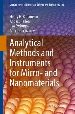 Analytical Methods and Instruments for Micro- And Nanomaterials