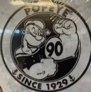Popeye Wooden Wall Hanger Coat or Hat Rack - Popeye the Sailor Man after 90 year