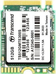 Transcend MTE300S 512GB NVMe PCIe Gen3 x4 M.2 2230 Internal Solid State Drive S