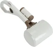 Pet Pooper Scooper Lightweight Portable Long Handle Dog Pooper Shovel with Poop Bag Dispenser Outside Yard (Blanco)