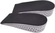 Guithia Memory Foam Invisible Height Increasing Insoles Height Elevator Insoles