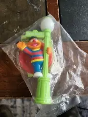 Little Kids Sesame Street Dip and Blow Bubbles Ernie Toy 2014 RARE