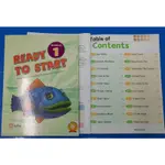 ILTEA 進口教科書  READY TO START 1  PUPIL'S BOOK ＋WORKBOOK  CD