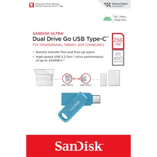 SanDisk SDDDC3 256G 512G 1TB Ultra GO TYPE-C OTG USB 雙用 隨身碟