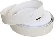 BCOATH 1 Roll Blank Clothing Apparel Tag with Hanging Design for DIY Crafts and Retail Use Hard Card White